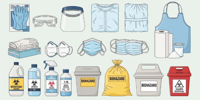 Essential items in workplace